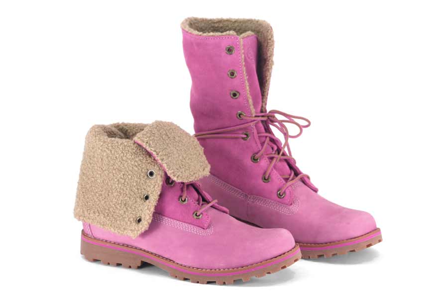 - 6in Shearling Boot - Youths - Pink