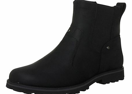 Asphalt Chelsea Boots, Black