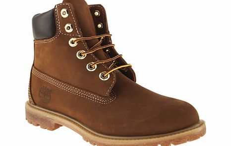 Timberland Brown 6 Inch Premium Boots