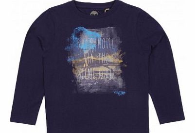 Timberland Cars T-shirt Indigo blue `2 years,4 years,6