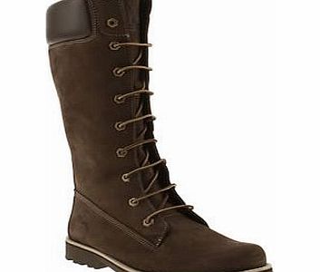 Timberland dark brown asphalt trail tall girls