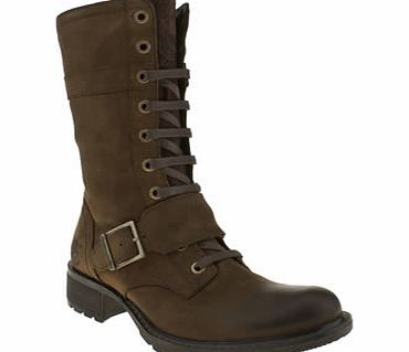 Timberland Dark Brown Charles St Mid Boots