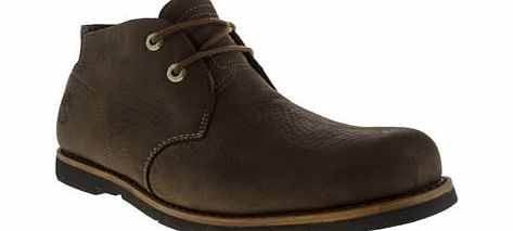 Timberland Dark Brown Earthkeepers Plain Toe