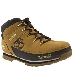 Timberland Female Euro Sprint Nubuck Upper Casual in Beige and Brown