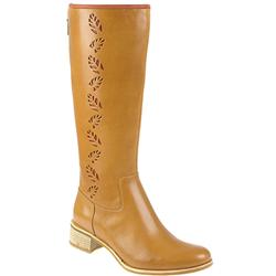 Female Timsp54375 Leather Upper Leather/Textile Lining Calf/Knee in Tan