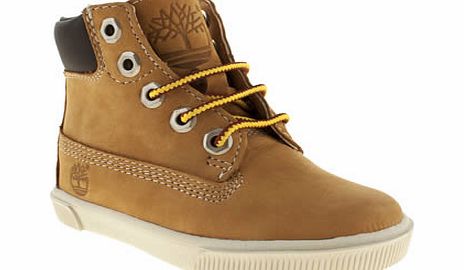 Timberland kids timberland tan 6 inch cupsole boys