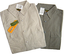 Long-sleeve Twill Shirt