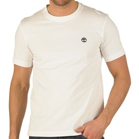 Timberland Mens Back Logo T-Shirt White