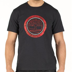 Mens Tree Logo T-Shirt Navy Blue