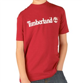 Timberland Timerland Junior T-Shirt Red