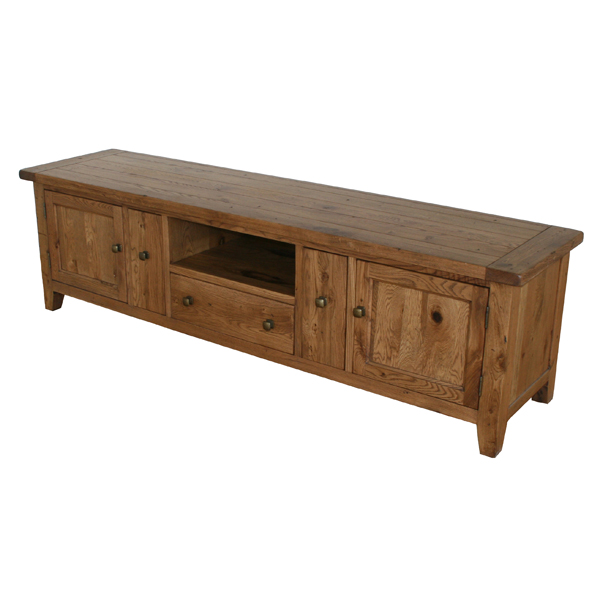 timberland TV Unit with 2 CD Racks