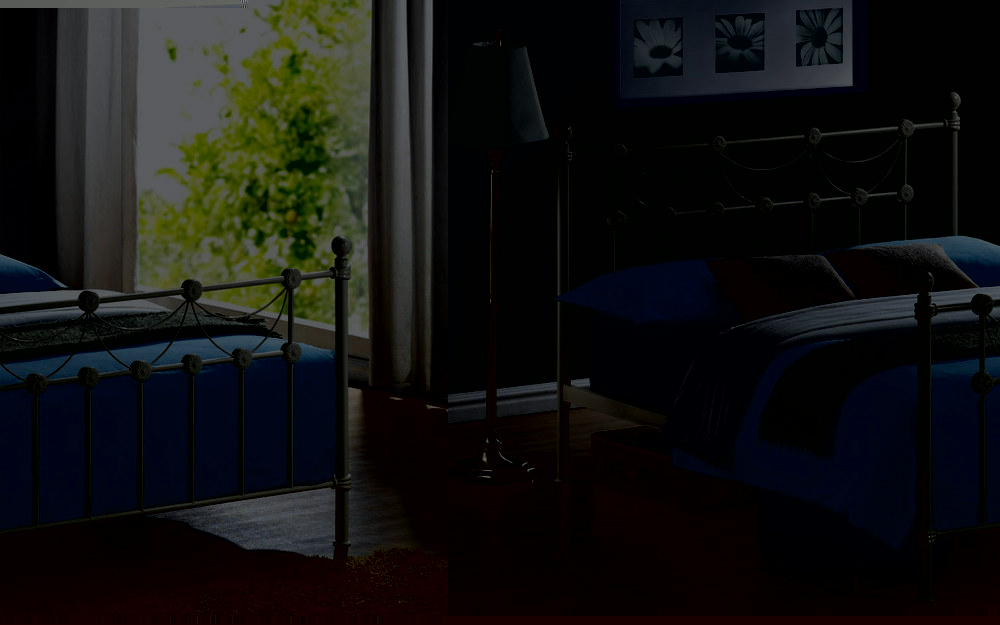 Time Living Omero Metal Bedstead, King Size, No