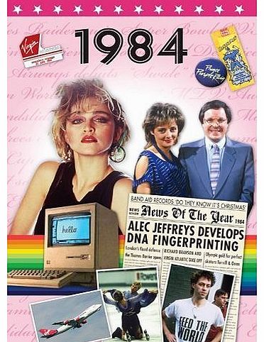 1984 Birthday Gift - 1984 DVD Documentary Film and 1984 Greeting Card