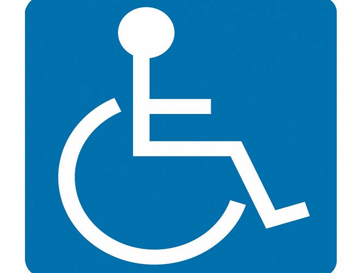 Timeguard EADS Disabled Sticker EADS