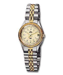 Timex Crinkle Bezel Indiglo Watch