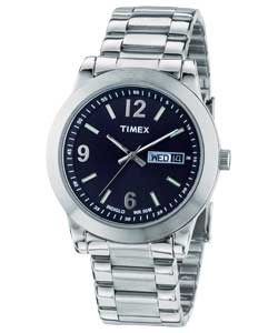 timex Gents Stainless Steel Bracelet Classic Watch