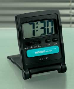 Timex Indiglo Travel Alarm
