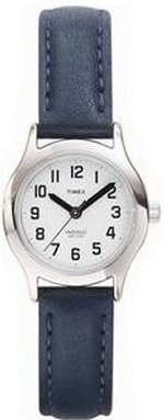 Timex Ladies Easy Reader Blue Leather Watch T79061