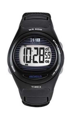 Timex Mens 1440 Sports Velcro Digital Watch T53042