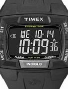Timex Mens Black Full Wide Expedition Chrono Watch