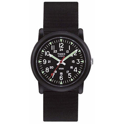 Timex Mens Expedition Black Camper Watch T18581