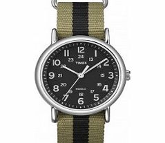 Timex Originals Black and Olive Weekender Slip