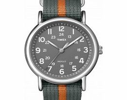 Timex Originals Grey Orange Weekender Slip