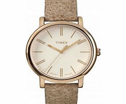 Timex Originals Ladies Original Tan Mosaic Strap