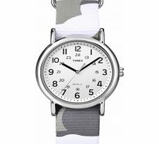 Timex Originals Weekender Slip Through Grey Camo