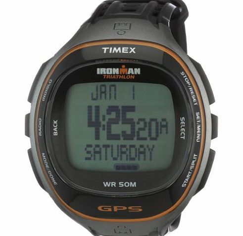 Timex T5K575 Mens Run Trainer GPS Watch with HRM