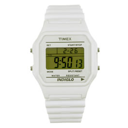 Timex White Fight Digital Watch
