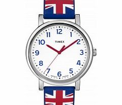 Timex White Union Jack Original UK Watch