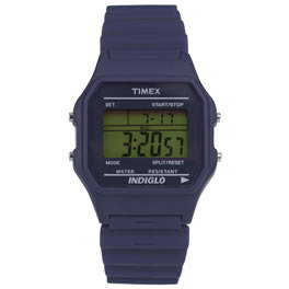 Timexfashion Timex80 Blue Vision Classic Digital Watch