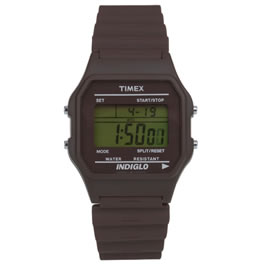 Timexfashion Timex80 Brown Smuggle Classic Digital Watch
