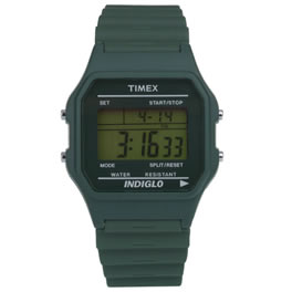 Timexfashion Timex80 Green Weed Classic Digital Watch