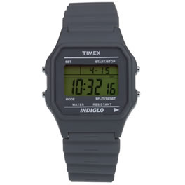 Timex80 Grey Smoke Classic Digital Watch