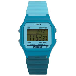 Timex80 Splashing Classic Green Digital Watch
