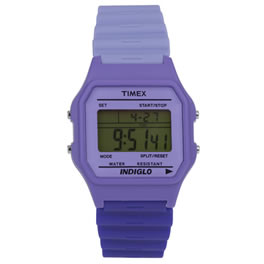 Timex80 Trippin Purple Classic Digital Watch