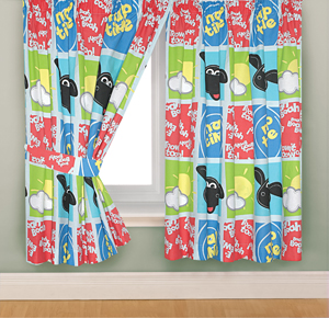 Timmy Time 66` x 54` Curtains