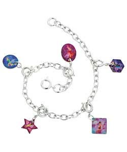 tinkerbell Fairies 5 Charm Bracelet