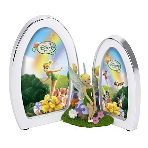 TINKERBELL SILVER PLATED Double PHOTO Frame