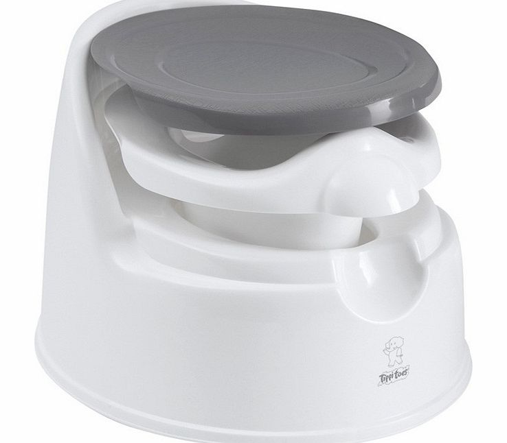Tippitoes 2 in 1 Potty White