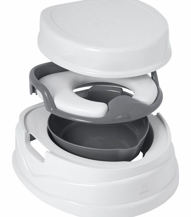 Tippitoes 3 in 1 Potty 2013 White/Grey