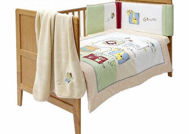 Tippitoes Barroo 4 Piece Bedding Bale My Zoo 2014