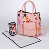girl about town bag pink floral
