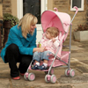 tippitoes move stroller pink