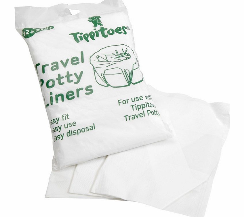 Tippitoes Travel Potty Pack of 10 Liners 2013