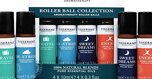 Tisserand Aromatherapy Roller Ball Collection (4 x 10ml)