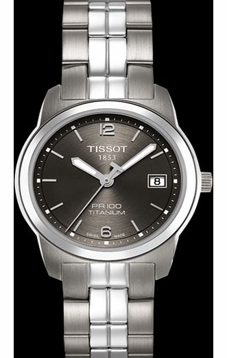 Tissot PR100 Titanium Ladies Watch T0493104406700