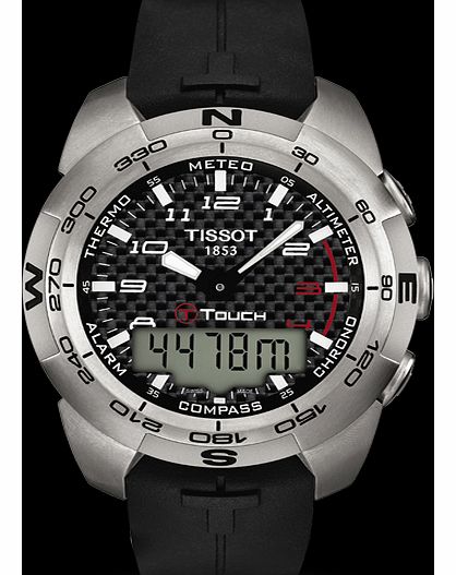 Tissot T-Touch Expert Gents Rubber Strap Watch